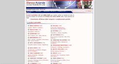 Desktop Screenshot of elenco-aziende.com